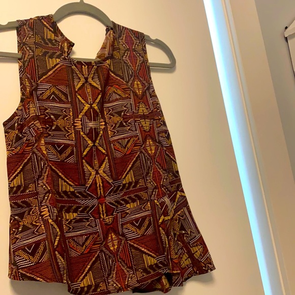 Multi-Tribal Weave top - Picture 3 of 5